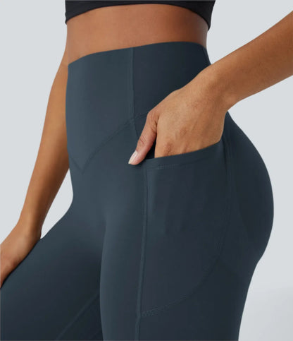 Halara UltraSculpt™️ SoCinched High Waisted Scrunch Butt Lifting Tummy Control Pocket Shaping Training Leggings