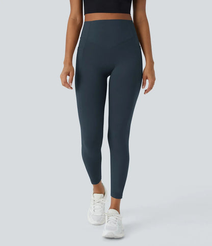 Halara UltraSculpt™️ SoCinched High Waisted Scrunch Butt Lifting Tummy Control Pocket Shaping Training Leggings