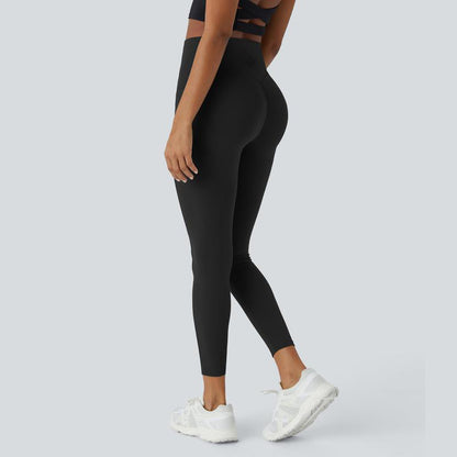 Halara UltraSculpt™️ SoCinched High Waisted Scrunch Butt Lifting Tummy Control Pocket Shaping Training Leggings